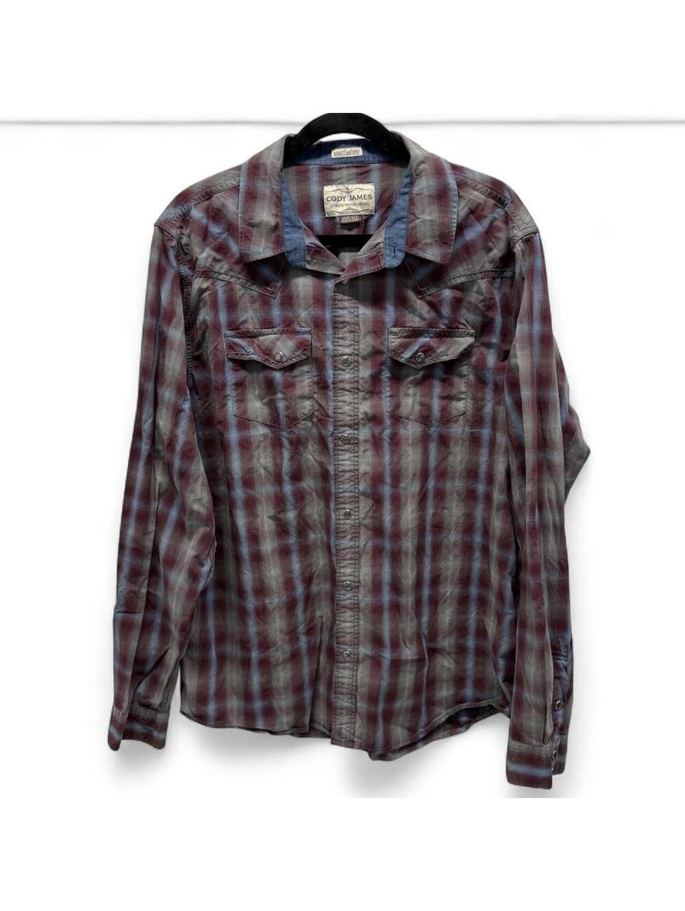 Cody James Western Plaid